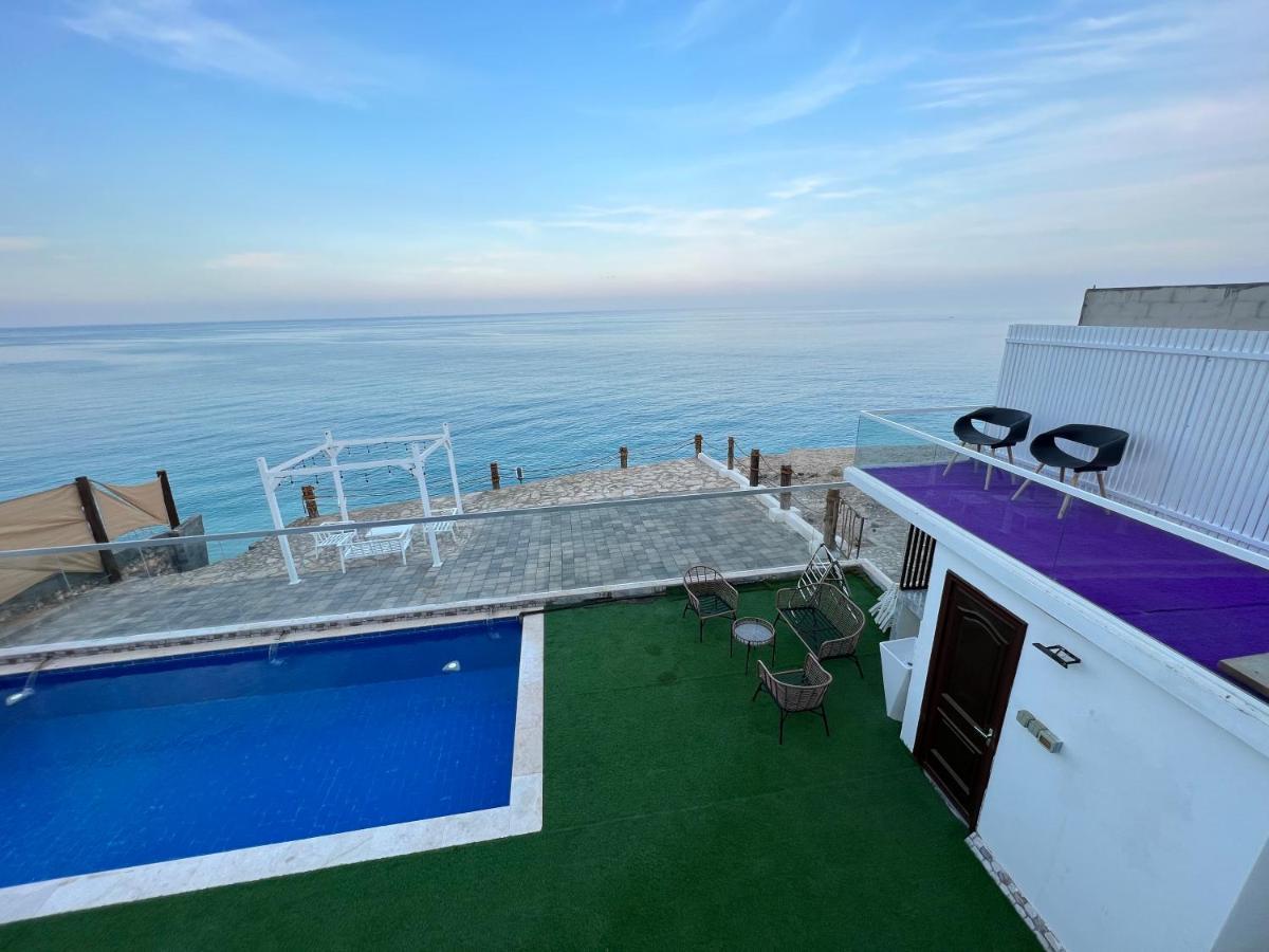 Wadi Shab Beach Villa Sur Exteriör bild