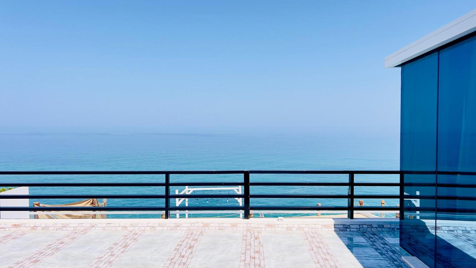 Wadi Shab Beach Villa Sur Exteriör bild
