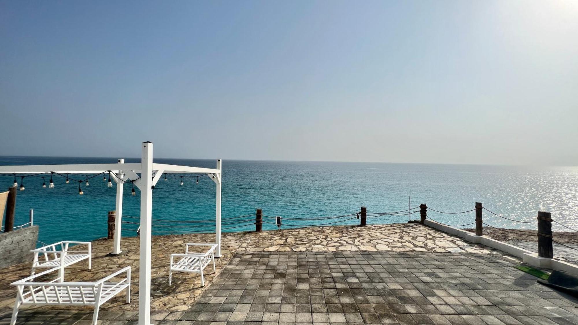 Wadi Shab Beach Villa Sur Exteriör bild