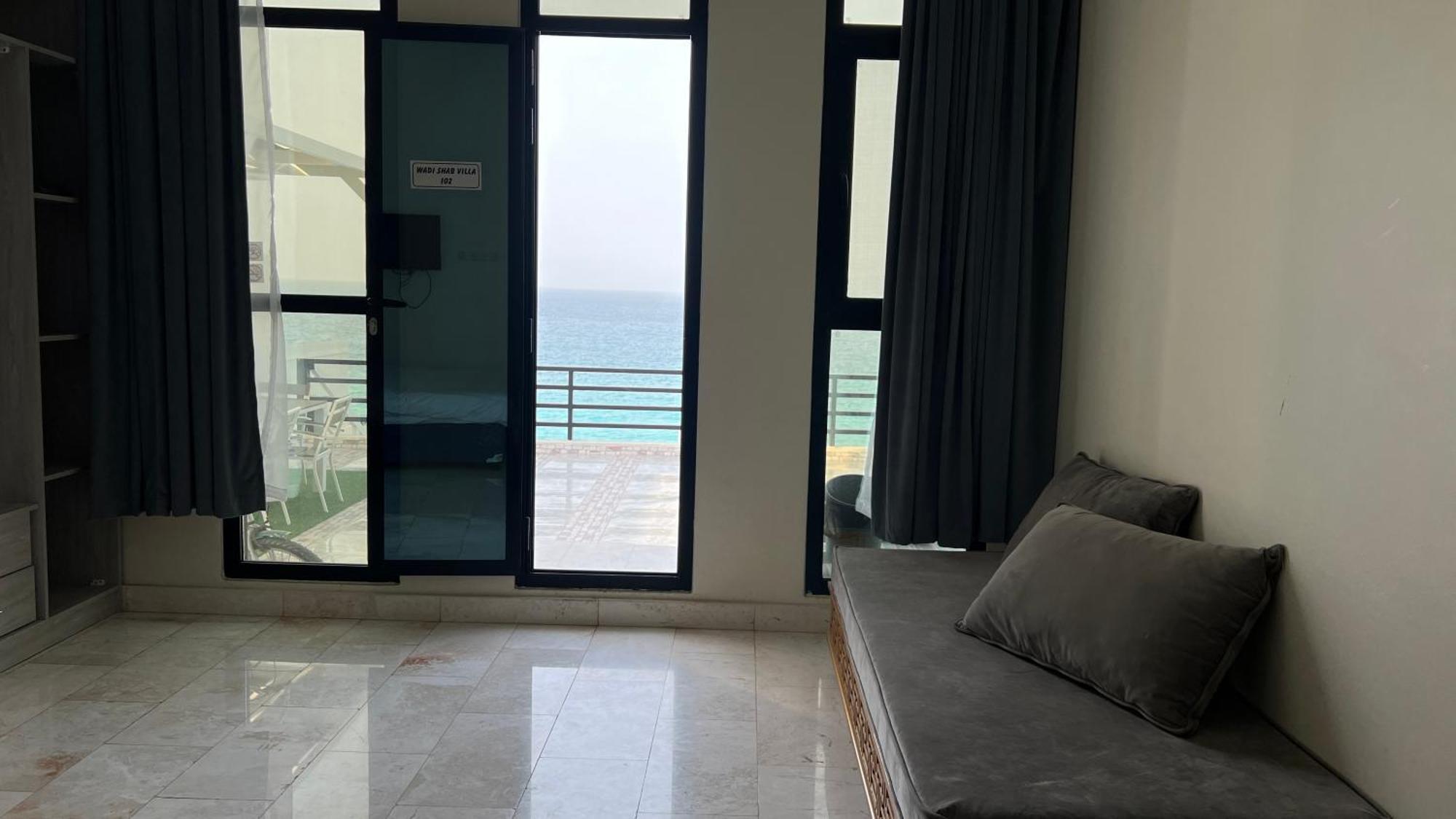 Wadi Shab Beach Villa Sur Exteriör bild