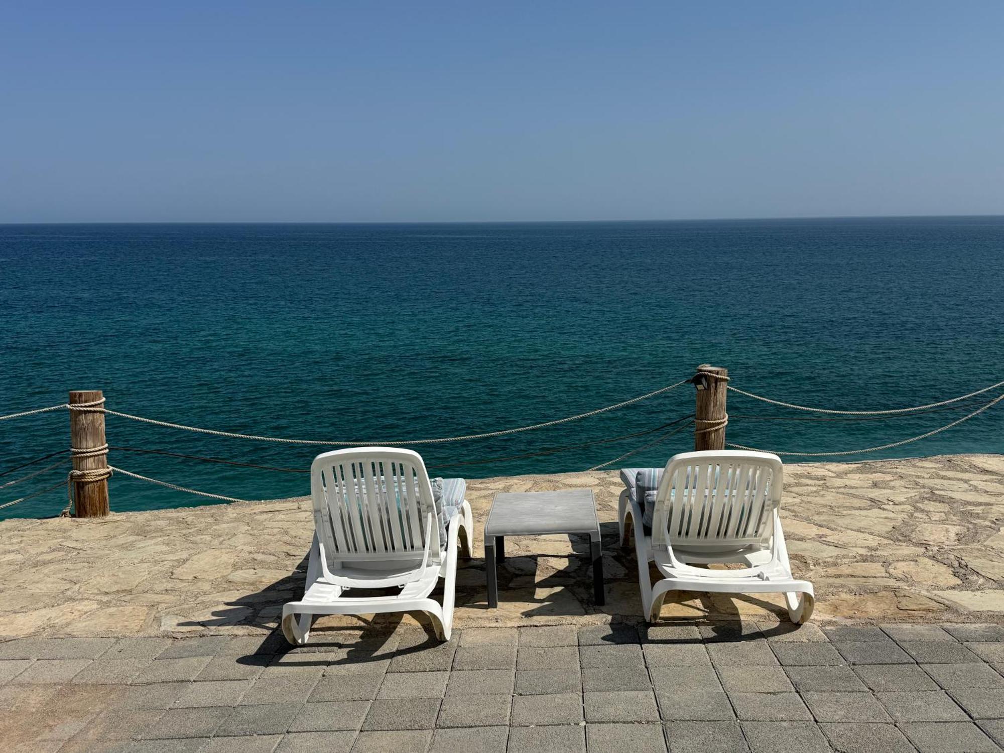 Wadi Shab Beach Villa Sur Exteriör bild